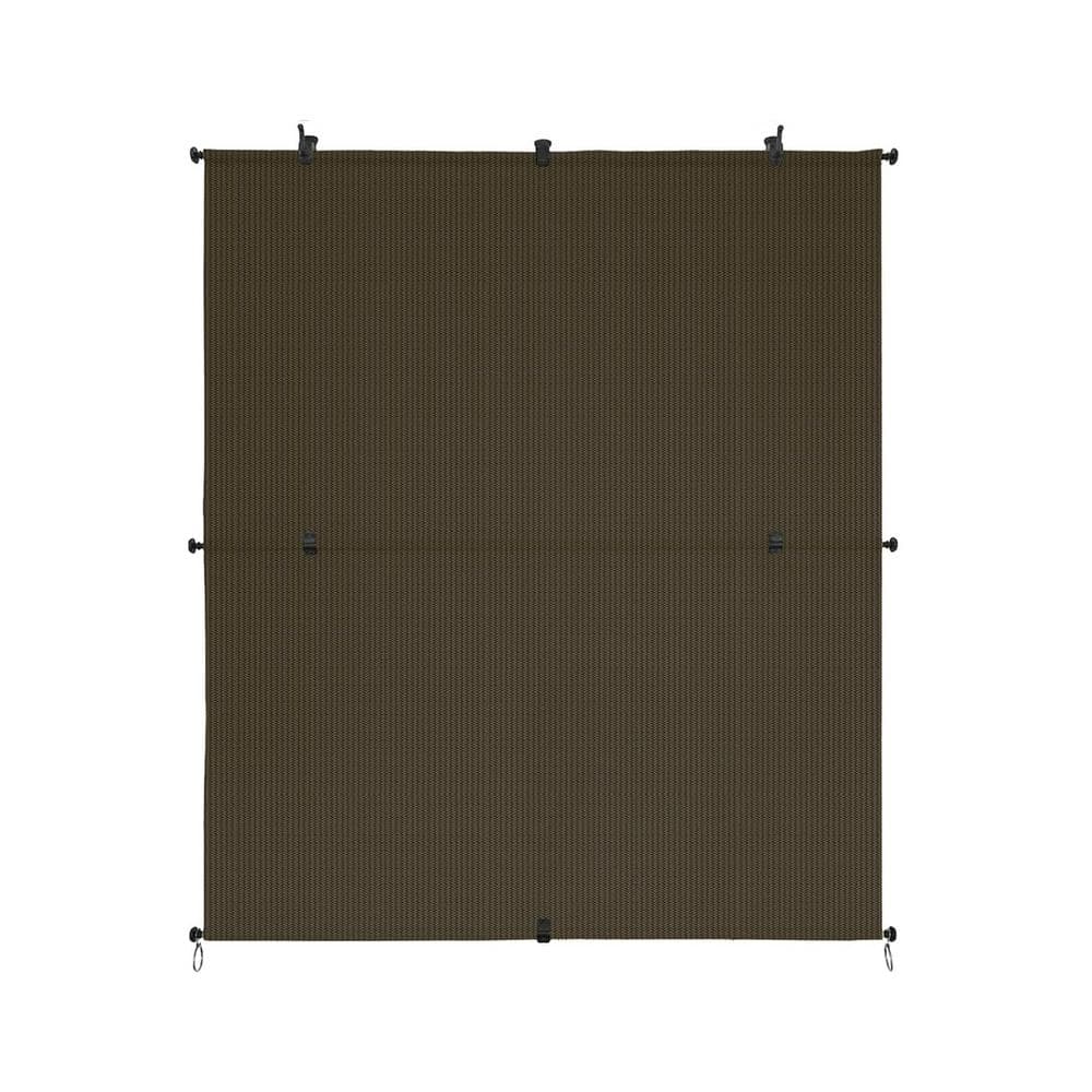 Reviews for BANSA ROSE 8 ft. x 6 ft. Brown Cordless Fold Shade Blind