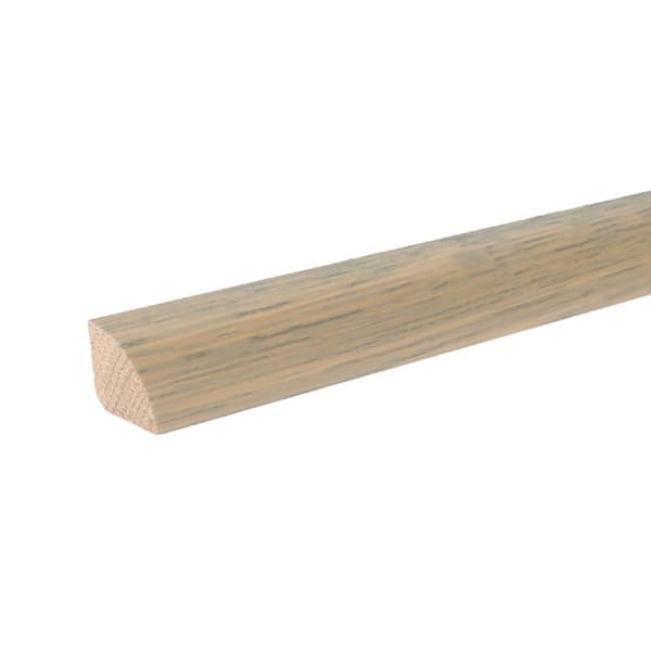 ROPPE Quarter Round Matte Somali 0.75 in. T x 0.75 in. W x 78 in. L Hardwood Trim