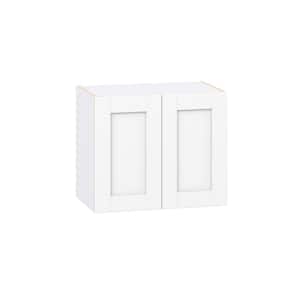 Milton 24 in. W x 14 in. D x 20 in. H Assembled Shaker Wall Kitchen Cabinet in Bright White