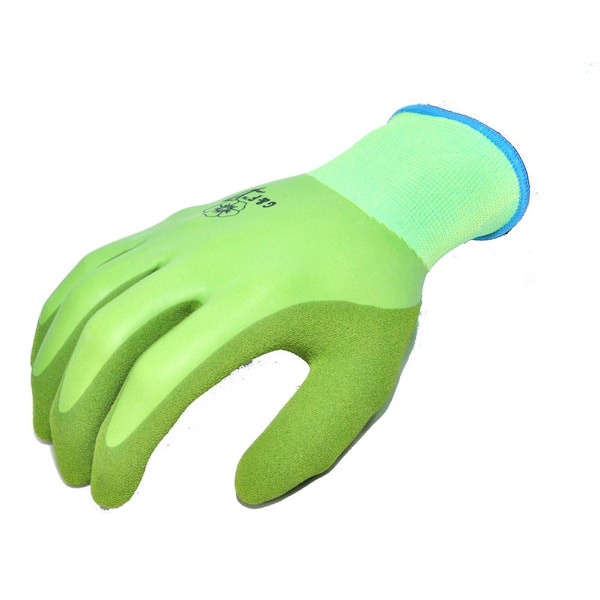 Deluxe Fashionable Firm Grip Garden Gloves With Foam Palm Padding