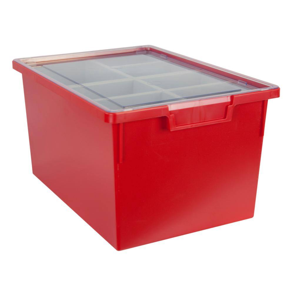  IRIS USA 12qt/3.2gal Clear View Plastic Storage Bin with Lid  and Secure Latching Buckles - Home Storage Baskets