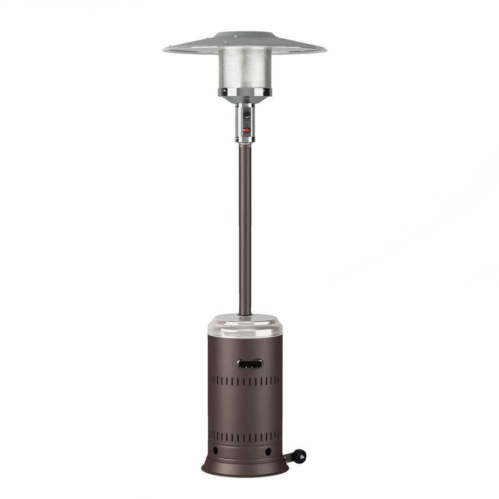 Fire Sense Performance Series 46,000 BTU Steel Ash and Stainless Steel Patio  Heater 63715 - The Home Depot