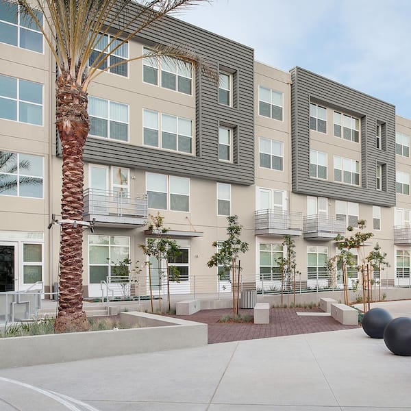 1 gal. #MQ3-10 French Beige Semi-Gloss Exterior Paint