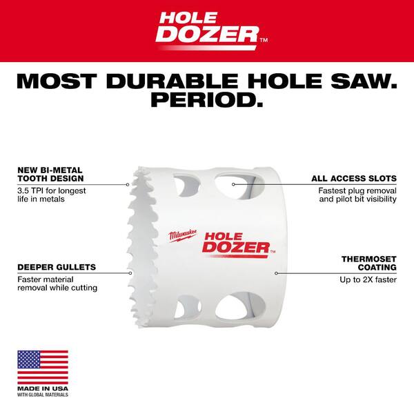 Milwaukee Hole Dozer General Purpose Bi-Metal Hole Saw Set (39-Piece)