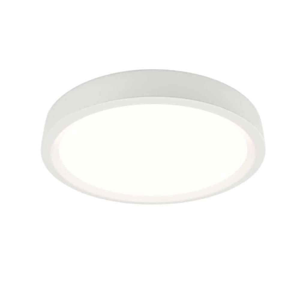 White 7in Round Integrated LED Surface Light, Slim Flush Mount Ceiling Light, Low Glare, Edge-Lit Tech, 3500K, 950 Lumen price history on PriceWatchPro