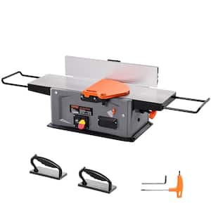 Spiral Benchtop Jointer 8 in. 2HP 10000 RPM Bench Top Wood Jointer 18-Blade Spiral Cutterhead for Woodworking