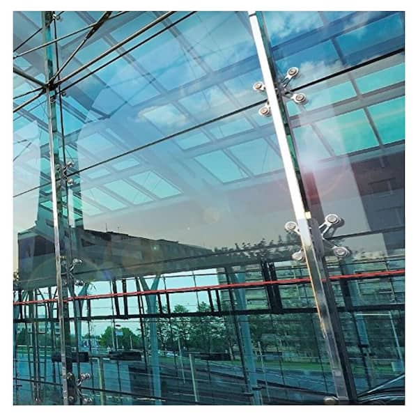 BuyDecorativeFilm 24 in. x 100 ft. S60 Transparent Heat Rejection and UV Cut Silver 60 (Light) Window Film