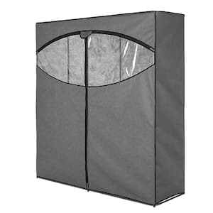 Gray Portable Closet (60 in. W x 64 in. H)