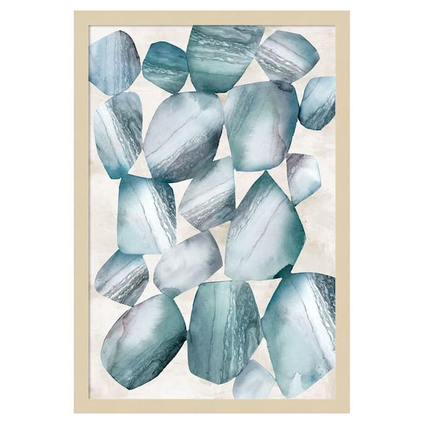 Amanti Art Rhythmic Movements by Emma Peal 1 Piece Framed Giclee Abstract Art Print 25 in. x 17 in.