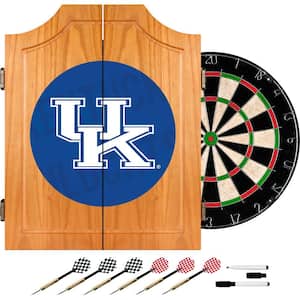 University of Kentucky Wordmark 20.5 in. Wood Dart Cabinet Set