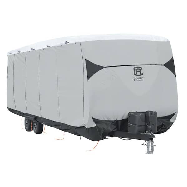 Classic Accessories Skyshield 462 in. L x 102 in. W x 110 in. H Travel Trailer RV Cover