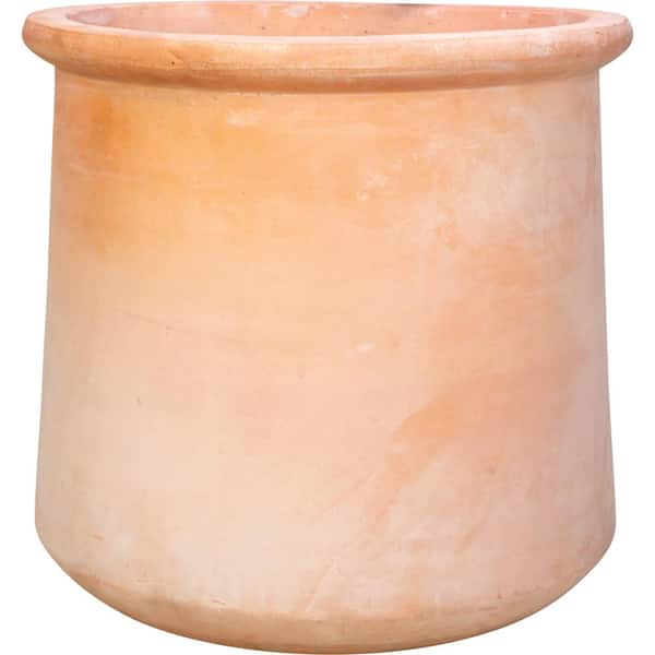 Tall Geo Terracotta Planter - Terrain