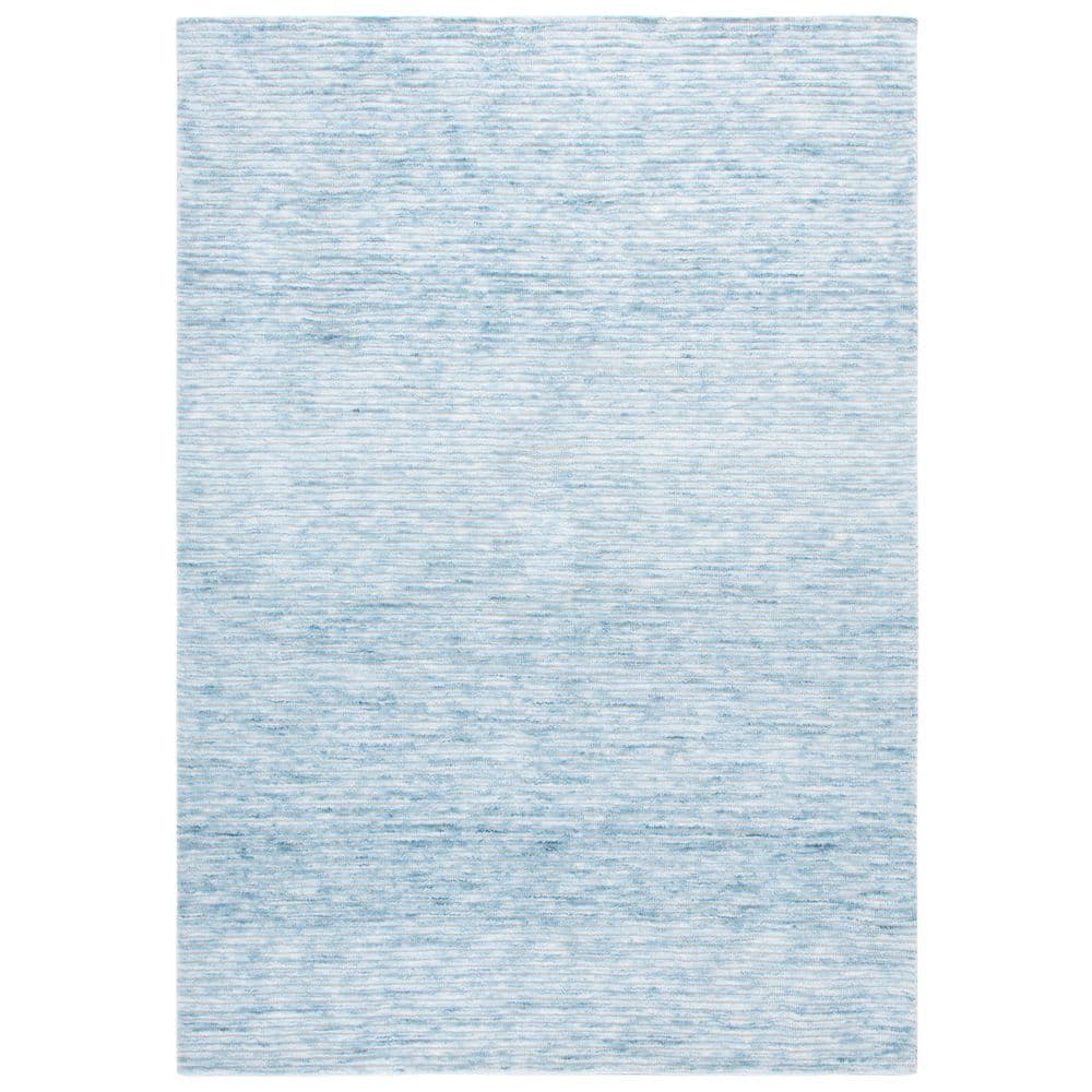 Audrey 8 ft. x 10 ft. Blue/Ivory Parallel Striped Area Rug price history on PriceWatchPro