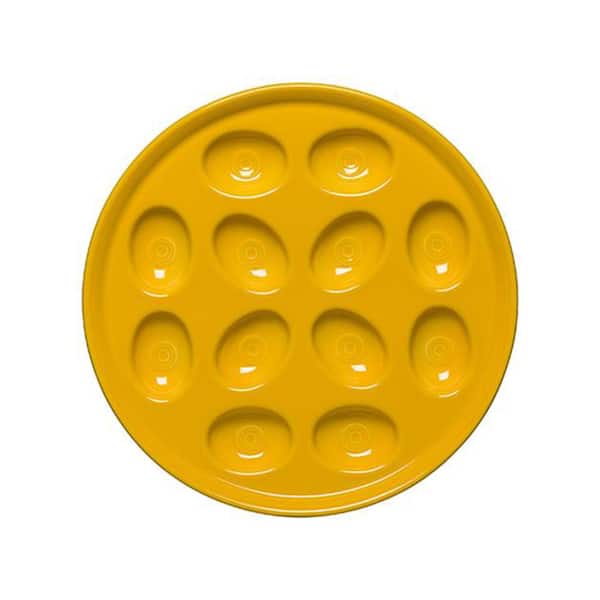 Fiesta 11.25 in. Daffodil Egg Tray