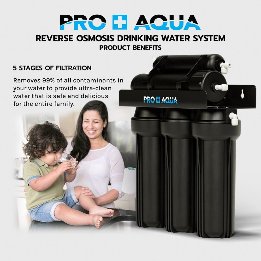 Elite 5-Stage Black Multi-Method Whole House Water Filtration System