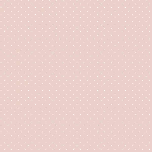 Unbranded Little Explorers 2 Pink Petite Dots Matte Finish Non-Pasted Non-Woven Wallpaper Sample