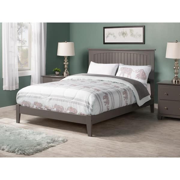 AFI Nantucket Full Traditional Bed in Grey