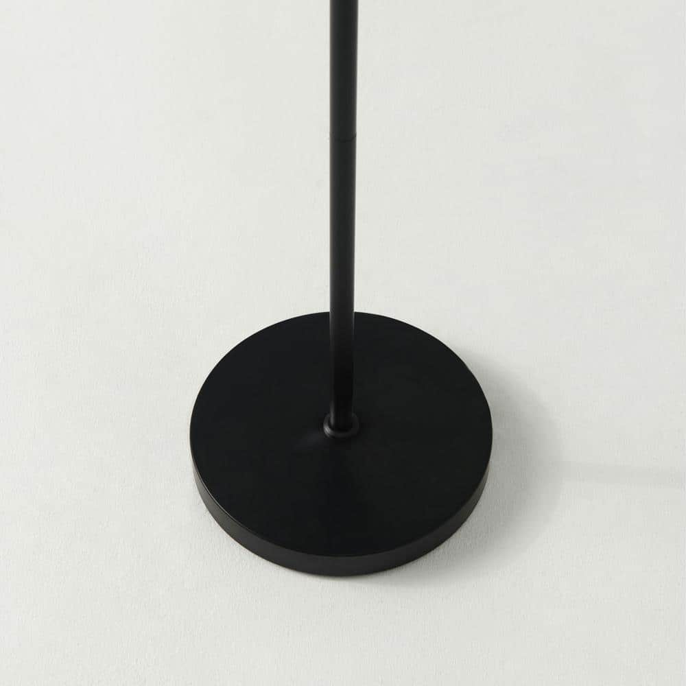 Arcadian Swoop Adjustable Black LED Floor Lamp for Kids