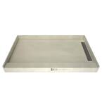 Tile Redi Redi Trench 48 in. x 72 in. Single Threshold Shower Base with ...