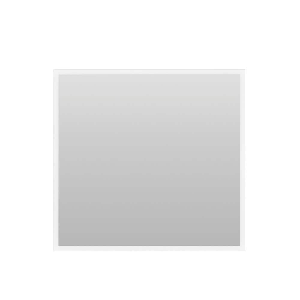 Romano 34 in. W x 36 in. H Large Rectangular Frameless LED Wall Bathroom Va