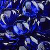 Fire Pit Essentials 10 lbs. Deep Sea Blue Fire Glass Beads for Indoor and Outdoor Fire Pits or Fireplaces KA-ZTMX-Q01I