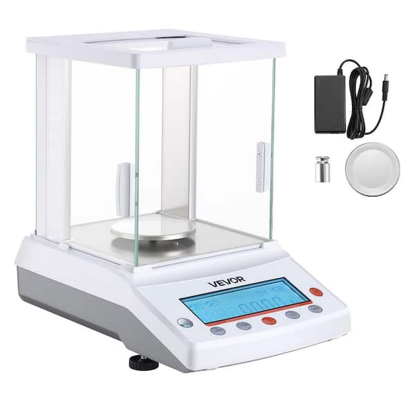 Analytical Balance 120 g x 0.001 g High Precision Lab Scale g/oz/ct/mg 4 Units Digital Analytical Balance Food Scale