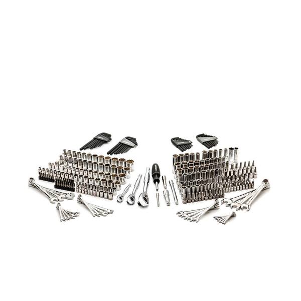 Husky 290-Piece Mechanics Tool Set Ratchets Sockets Wrenches With Storage Case