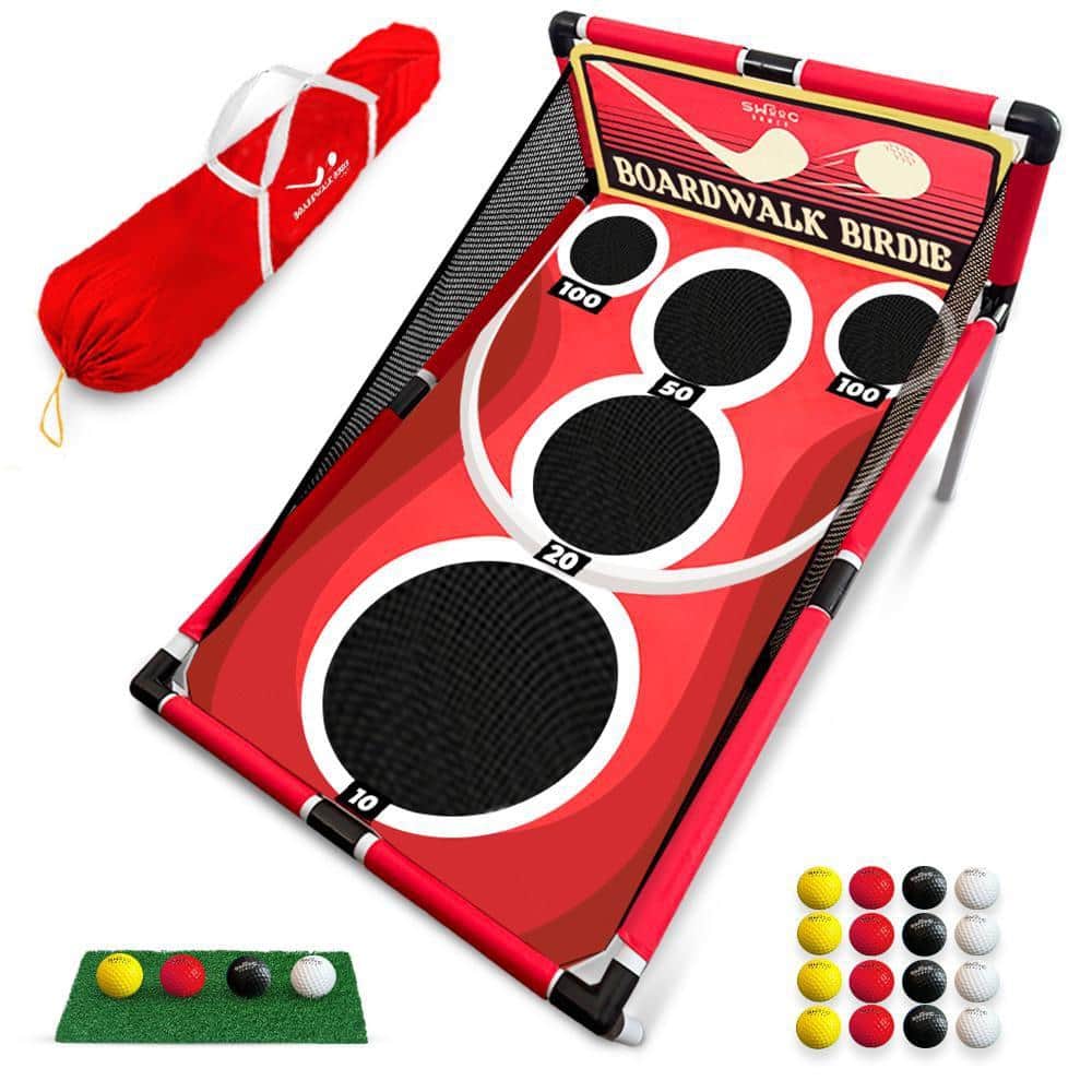 SWOOC Boardwalk Birdie Arcade Style Golf Game With Easy Setup and