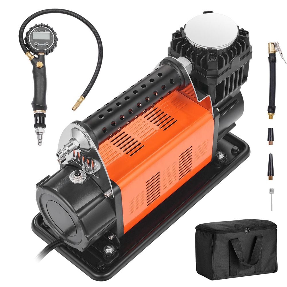 Heavy Duty Air Compressor, 12 V Corded Inflator, 150 PSI Offroad Air Pump with Adapters for Trucks Car SUV price history on PriceWatchPro