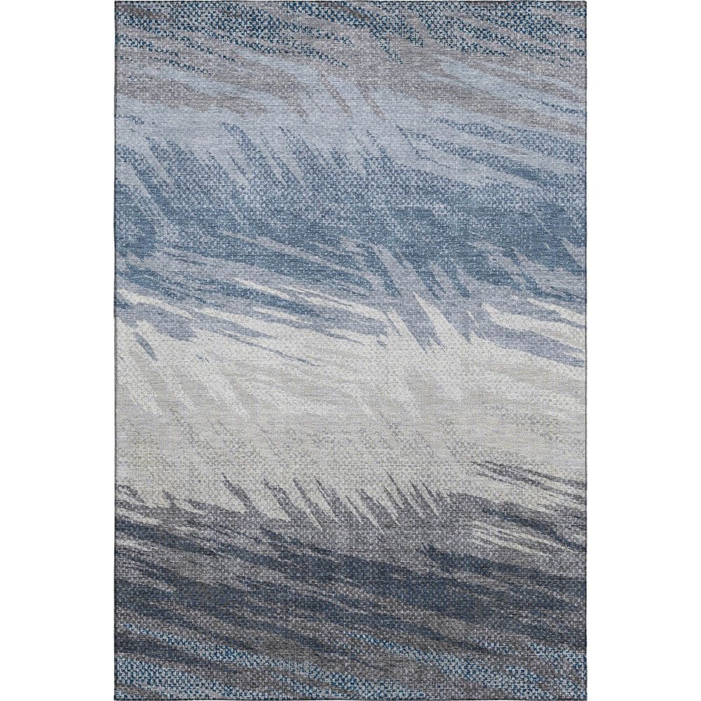 fish mountain accent トラウジョン Addison Rugs Mayfield Premium Machine Washable Abstract AMF2272