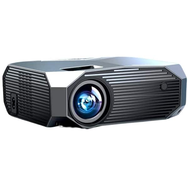 1920 x 1080 4K Smart Video Projector with WiFi and Bluetooth, 20000L Native 1080P with 50% Zoom/400 in. Display