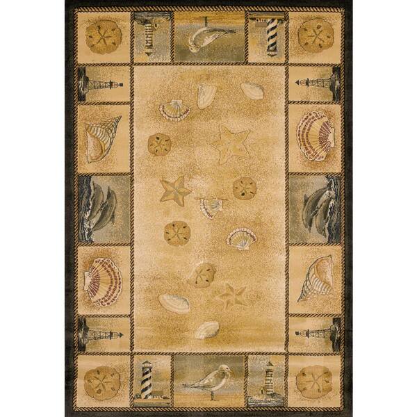 United Weavers Genesis Buffalo Red Crimson 1 ft. 11 in. x 7 ft. 4 in. Abstract Polypropylene Area Rug