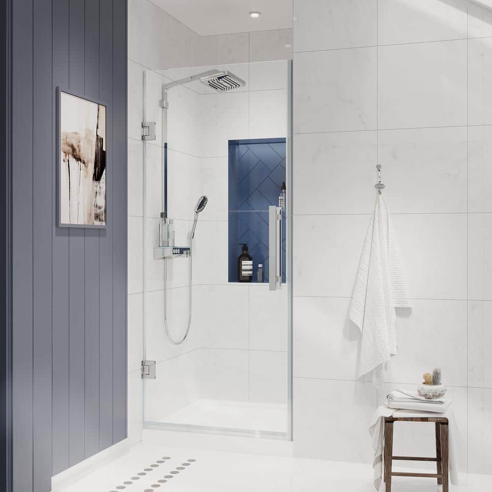 Endless Tampa-Pro 32'' x 72'' Frameless Chrome Shower Kit