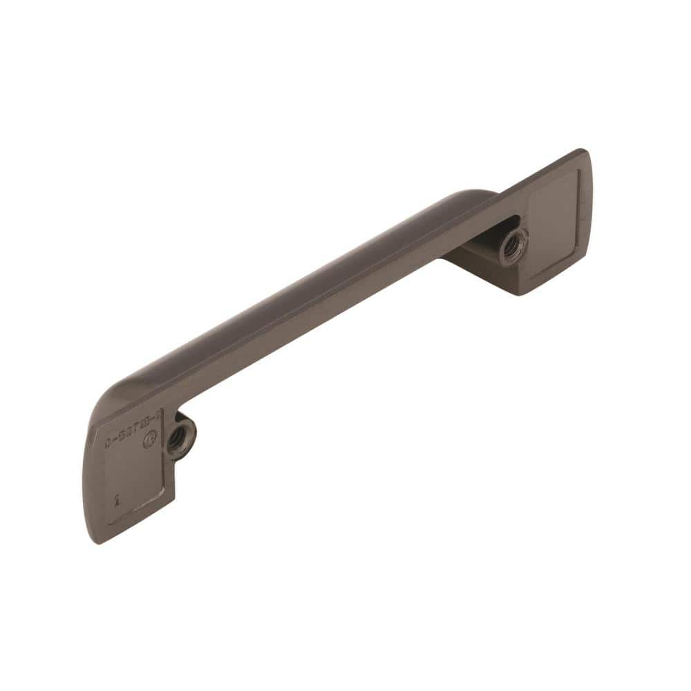 Graphite Brushed Nickel 3-Inch Cup Pull with Mounting Hardware