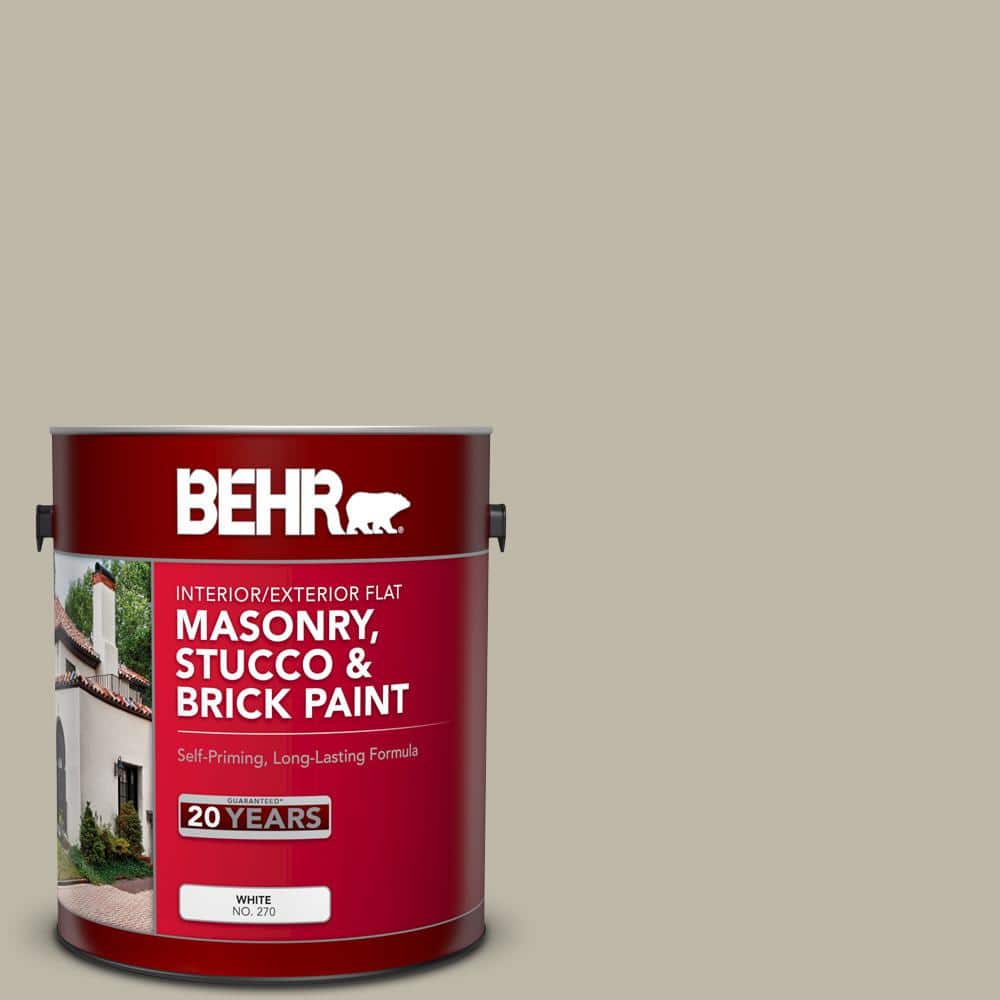 1 gal. #BXC-19 Historical Ruins Flat Interior/Exterior Masonry, Stucco and 