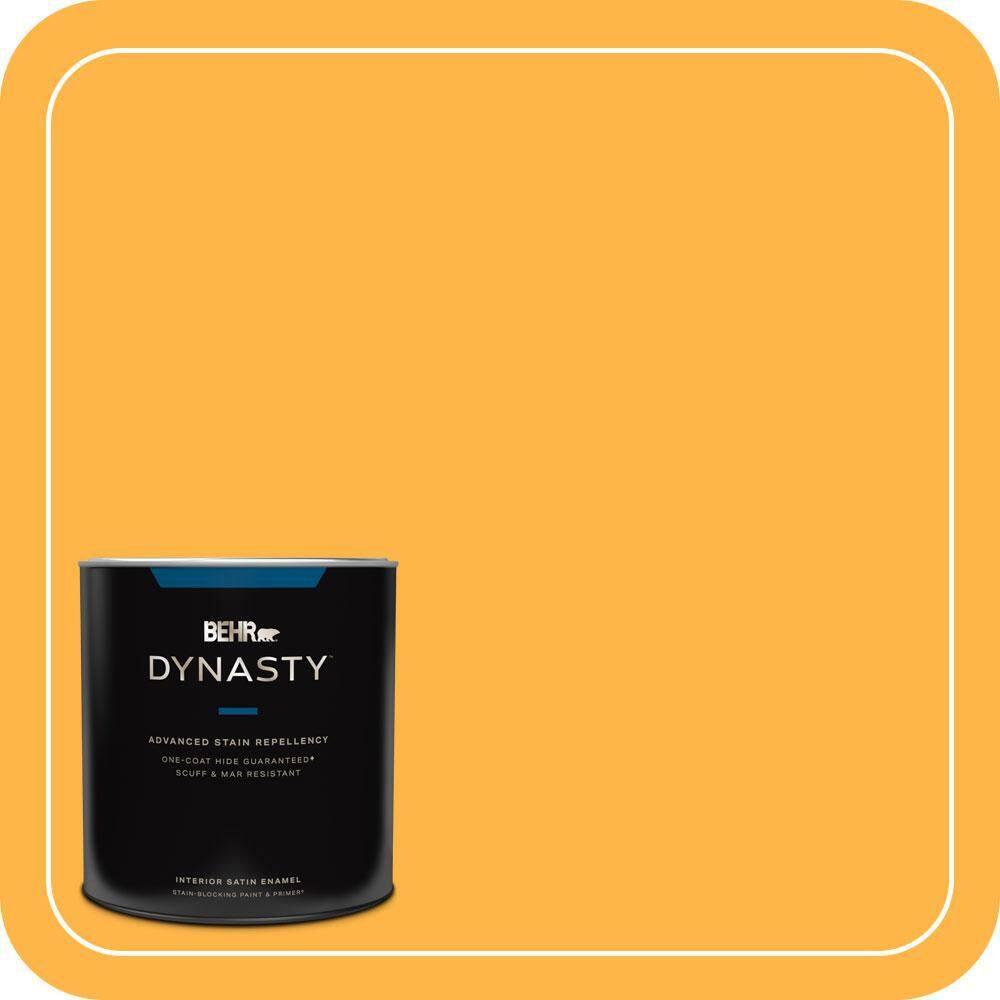 1 qt. #300B-6 Glorious Gold Satin Enamel Interior Stain-Blocking Paint and Primer price history on PriceWatchPro
