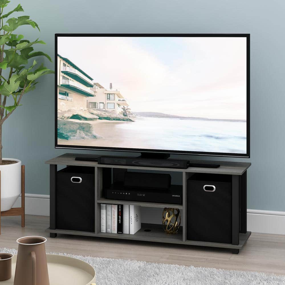 Reviews for Furinno Econ French Oak TV Stand Fits TV's up to 43 in ...