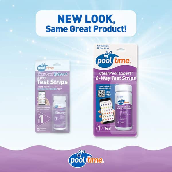 Clear Pool Expert 6-Way Test Strips