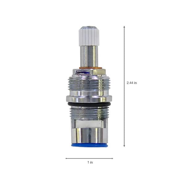 2 7/16 in. 20 pt Broach Hot Side Stem for Speakman Replaces RPG05-0532