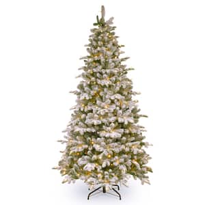 6-1/2 ft. Feel Real Everest Fir Medium Hinged Tree with 350 Clear Lights