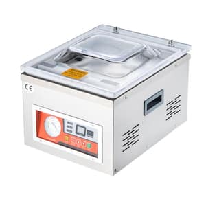 Chamber Vacuum Sealer, 260W Sealing Power, white Vacuum Packing Machine for Wet Foods, Meats, Marinades, 15.7 in. L