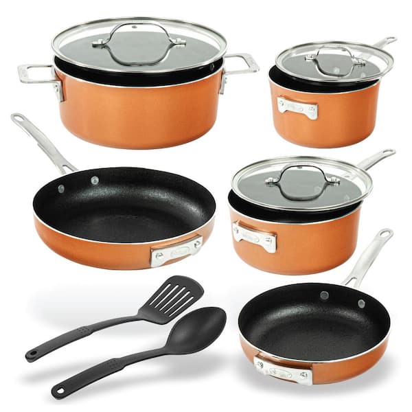 Refresh your pots and pans with Gotham's 10-piece Stackable