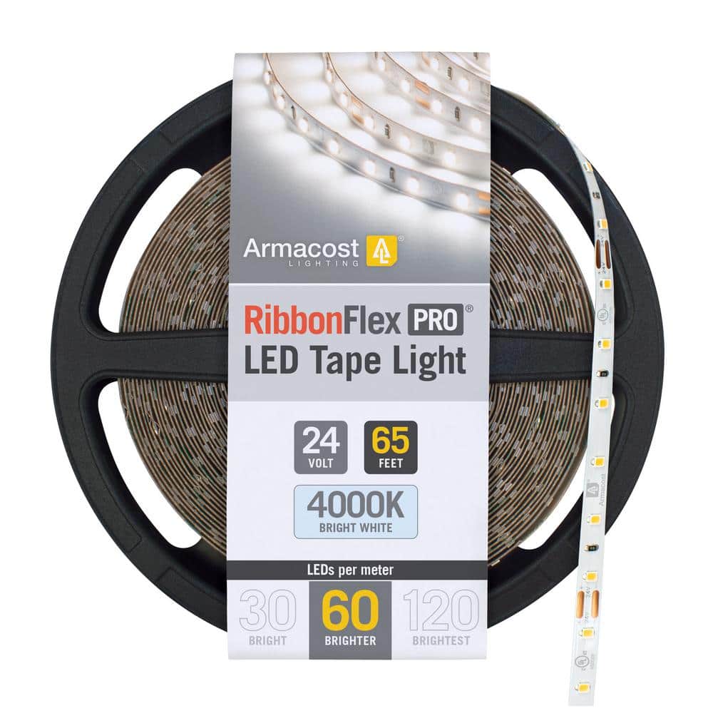 RibbonFlex Pro 65 Feet Bright White LED Tape Light