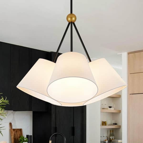 HUOKU Haven 4-Light Open Cage Vintage...