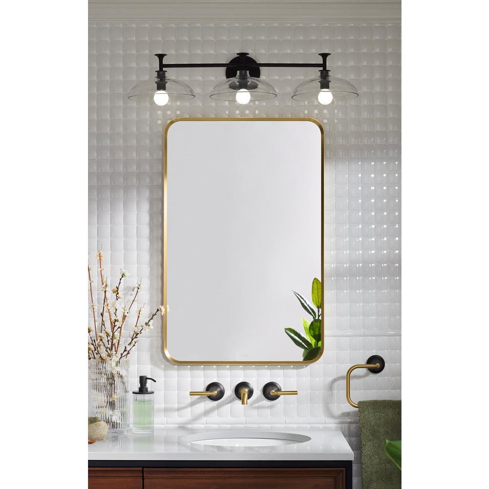 Tone 31" Black Outdoor Midcentury Modern Direct Wired Sconce