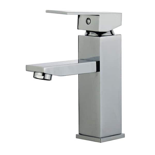 Bellaterra Home Granada Single Hole Single-Handle Bathroom Faucet in Polished Chrome
