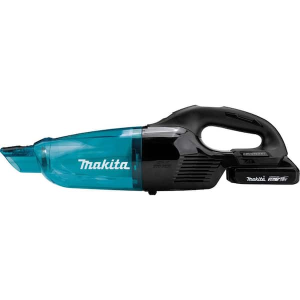 Makita 18V LXT Compact Brushless 3-Speed Vacuum Kit with Black Cyclonic Vacuum  Attachment with Lock and Reusable Filter XLC04R1BX111999 The Home Depot