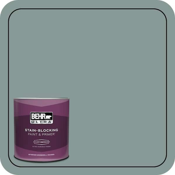 BEHR ULTRA 1 qt. #N430-4 Rainy Afternoon Extra Durable Eggshell Enamel Interior Paint & Primer