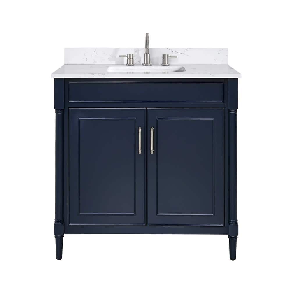 Avanity Bristol 37 in. W. x 22 in. D x 35 in. H Single sink Bath Vanity