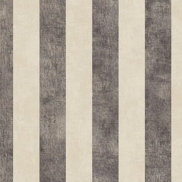 Norwall Stripe with Texture Vinyl Roll Wallpaper (Covers 55 sq. ft.)